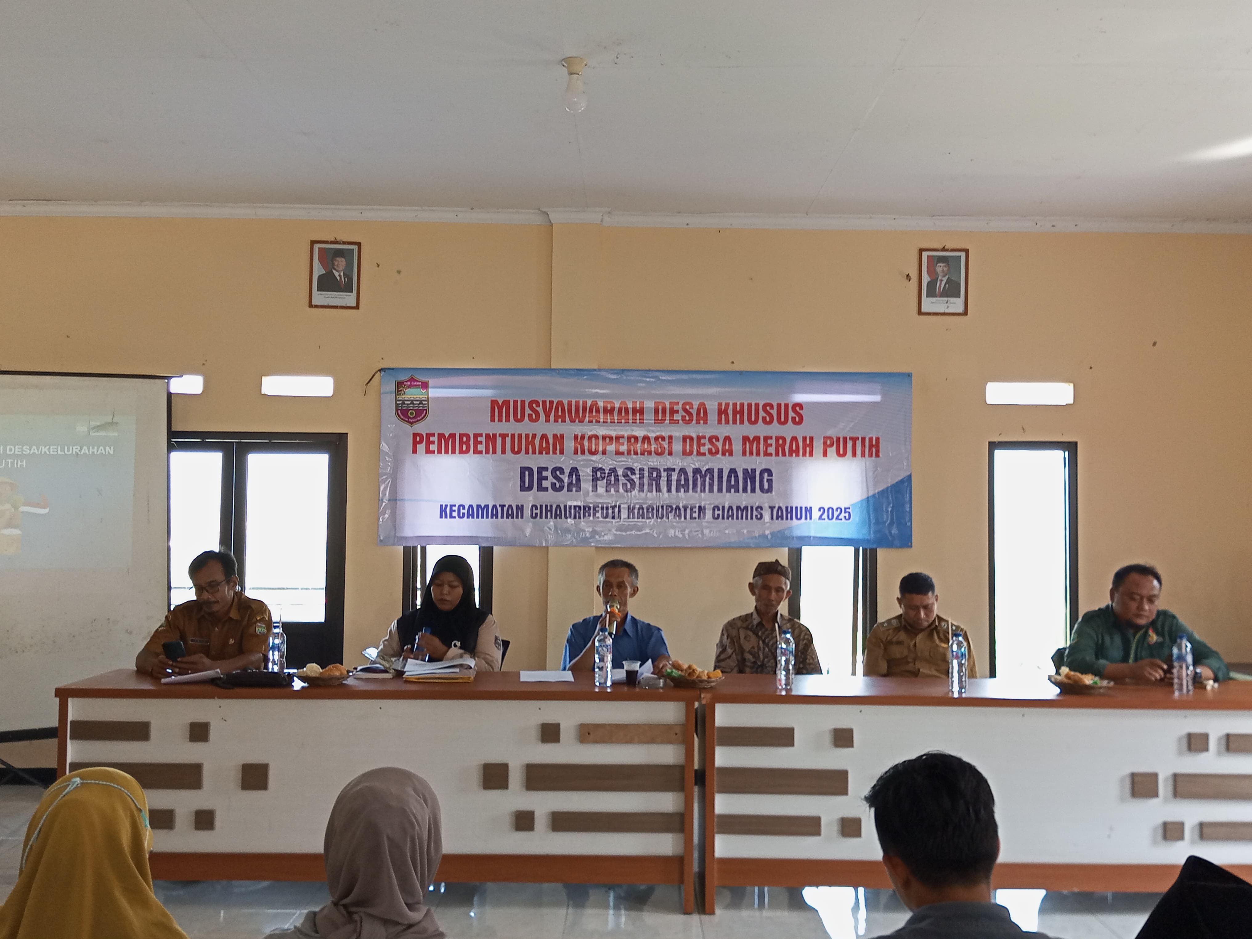 MUSDESUS PEMBENTUKAN KOPERASI MERAH PUTIH DESA PASIRTAMIANG